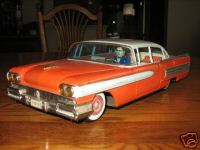 1958 Oldsmobile Tin Friction Car Ichiko Japan